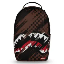 Sprayground Smeared Grunge marron principal