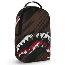 Sprayground Smeared Grunge marron lateral
