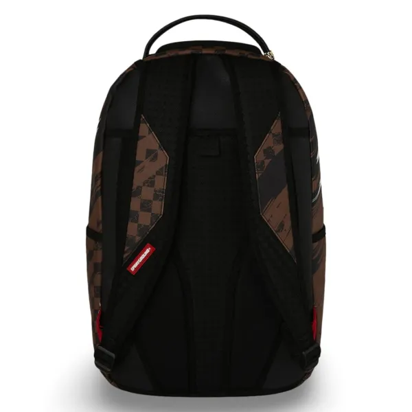 Sprayground Smeared Grunge marron espalda