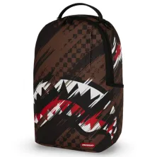 Sprayground Smeared Grunge marron lateral 2