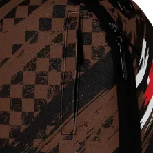 Sprayground Smeared Grunge marron detalle