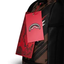 Sprayground Smeared Grunge marron etiqueta