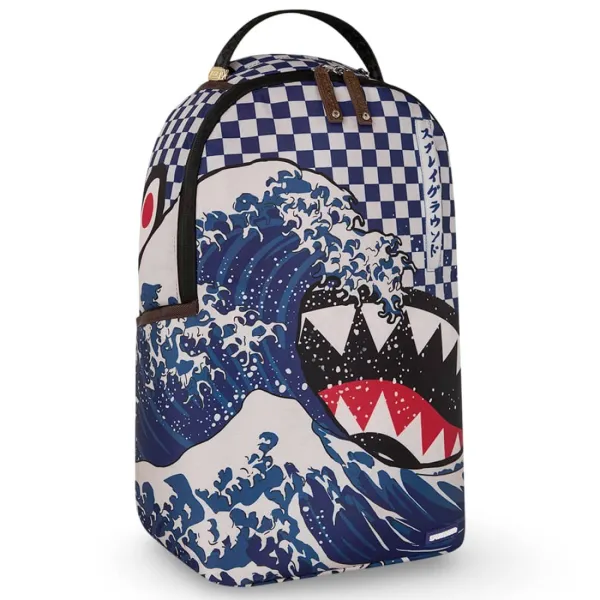 Sprayground Camokawa - Mochila de moda lateral