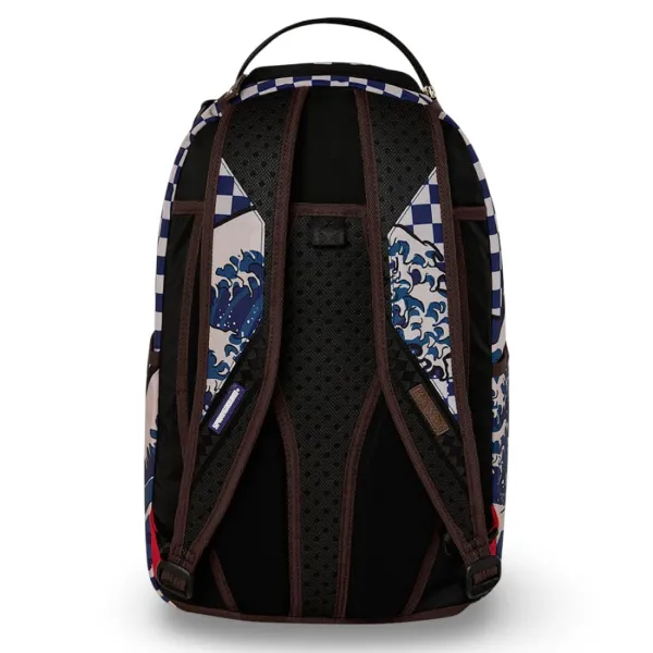 Sprayground Camokawa - Mochila de moda parte trasera