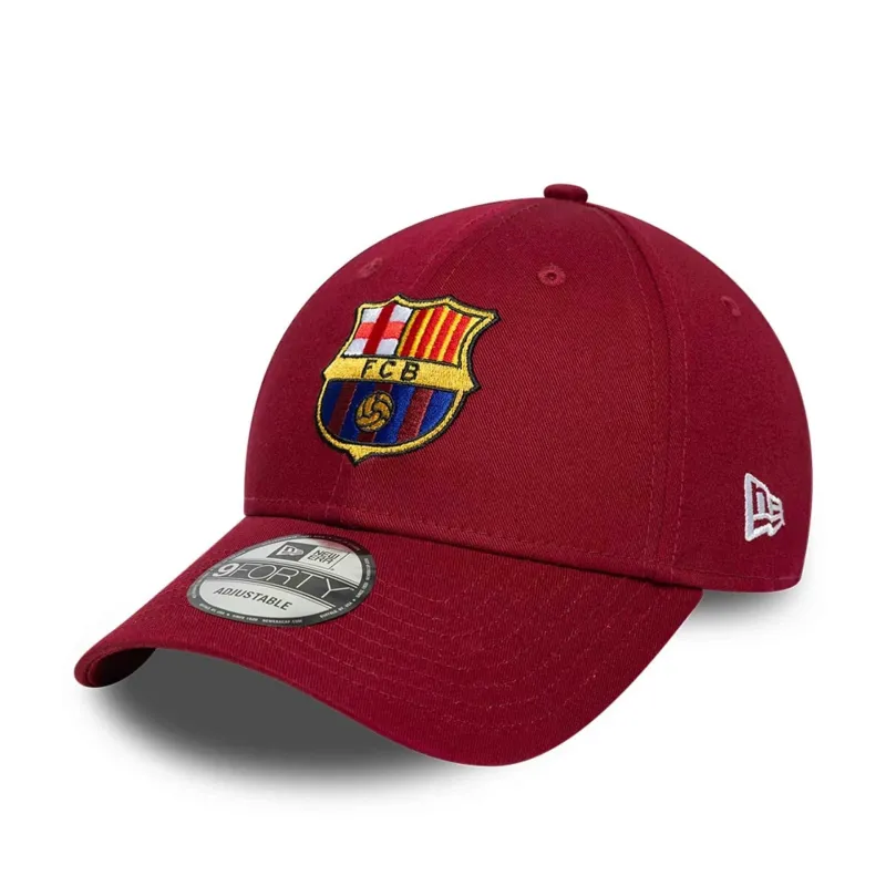 Gorra curva FC Barcelona New Era lateral