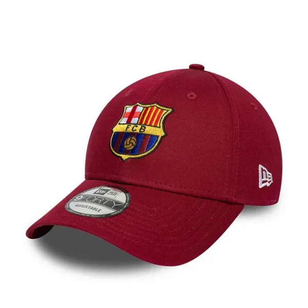 Gorra curva FC Barcelona New Era lateral