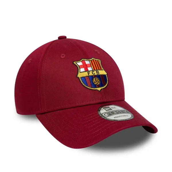 Gorra curva FC Barcelona New Era lateral 2