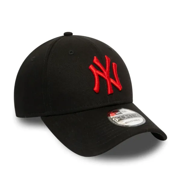 Gorra NY New Era negra - lado