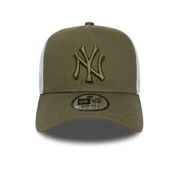 Gorra Yankees verde de New Era - foto frontal Gorra Yankees verde de New Era - foto frontal