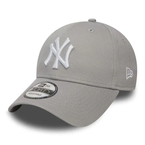 Gorra curva New York Yankees New Era 9Forty Basic gris
