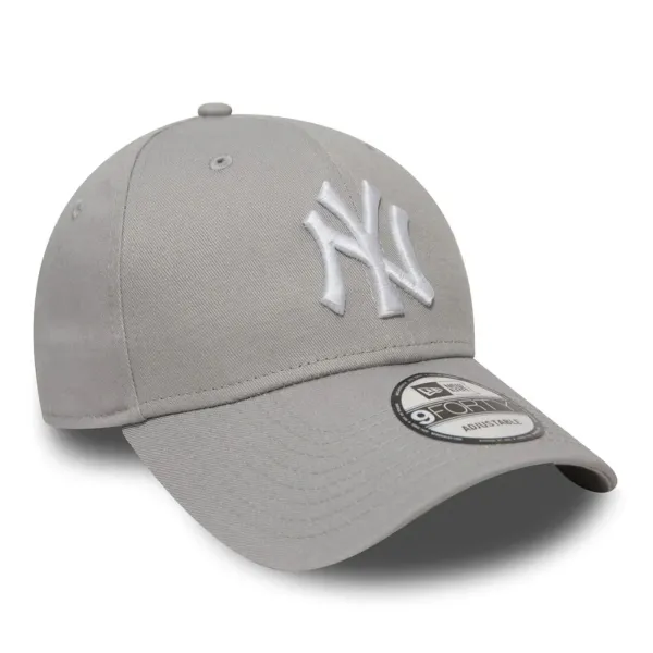 Gorra curva New York Yankees New Era 9Forty Basic gris