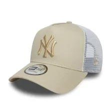 Gorra New York Yankees league Essential Trucker beis - New Era