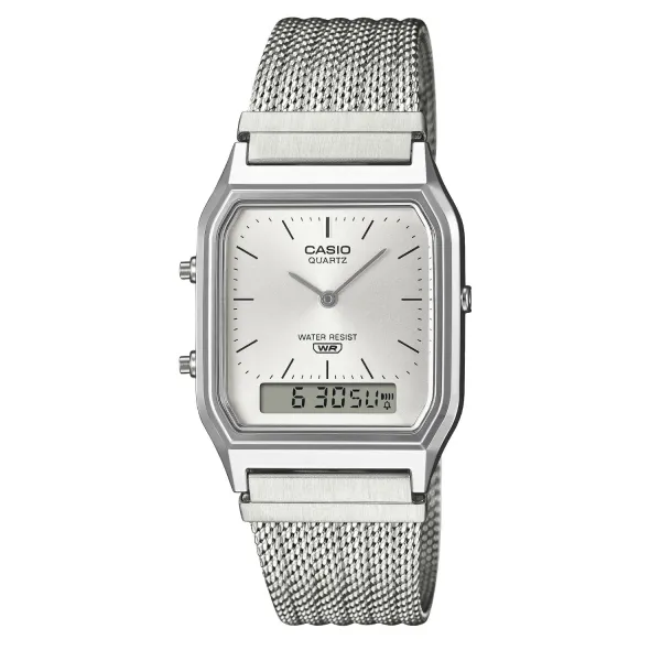 Casio Vintage AQ-230EM-7AEF Blanco