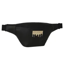 Sprayground Gold brick Lux Crossbody - riñonera foto lateral