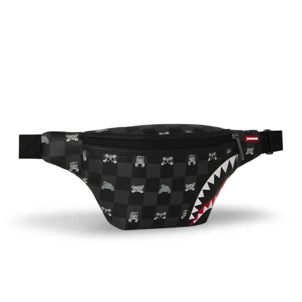 Riñonera Sprayground Peeking Character - lateral