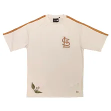 Camiseta St. Louis Cardinals Floral New Era MLB Oversized Beige