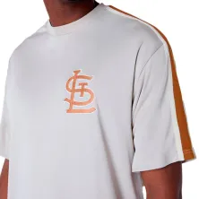 Camiseta St. Louis Cardinals Floral New Era MLB Oversized Beige