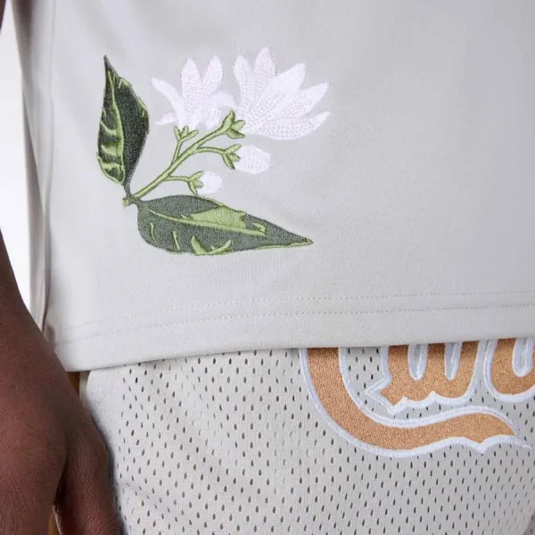 Camiseta St. Louis Cardinals Floral New Era MLB Oversized Beige