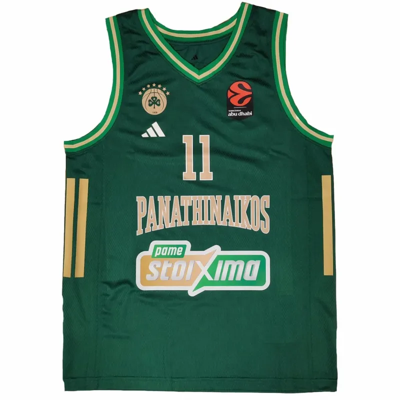 Camiseta Hayes-Davis Panathinaikos verde frontal