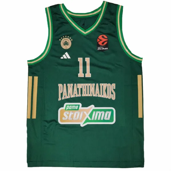 Camiseta Hayes-Davis Panathinaikos verde frontal