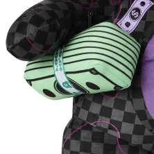 Mochila Oso Sprayground Purple Slime Takeover - detalle