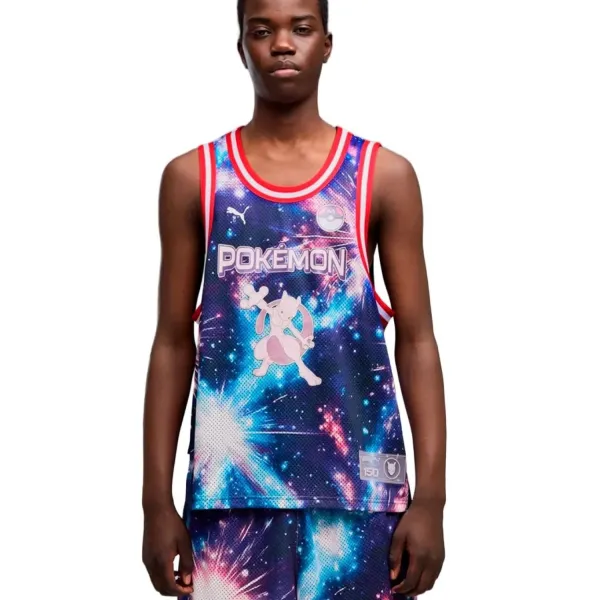 Camiseta Puma x Pokemon Mewtwo AOP
