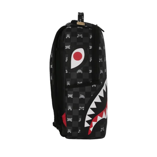 Mochila Sprayground Gray Peeking Character Check