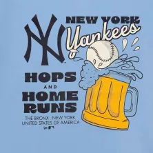 Camiseta MLB Yankees Food Graphic Oversized azul New Era