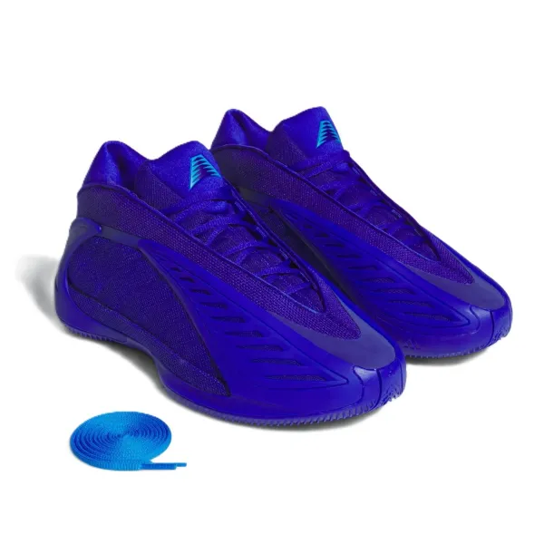 Adidas Anthony Edwards 2 azules - doble