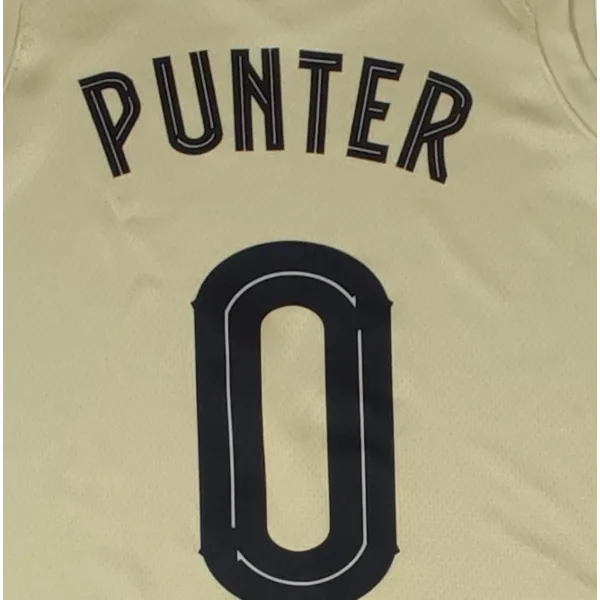 Camiseta Kevin Punter Barcelona basket dorada - dorsal