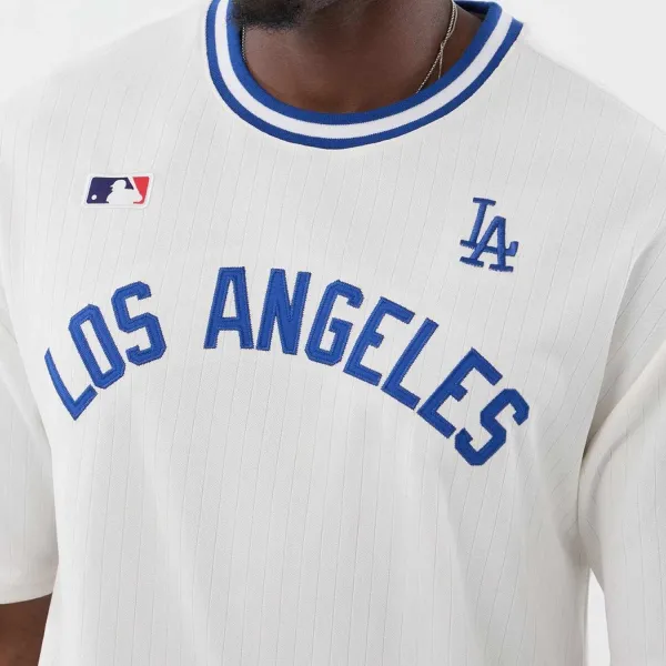 Camiseta Los Angeles Dodgers New Era MLB Arch Oversized blanca
