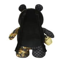 Mochila Oso Sprayground Gold Floral - parte trasera