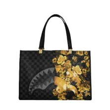 Bolso Sprayground Gold Floral - Principal