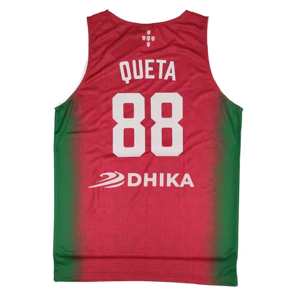 Camiseta Neemias Queta Portugal FIBA Eurobasket 2025 Dhika - Primera equipación roja