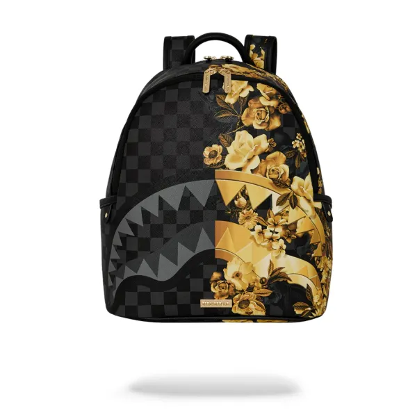 Mochila Sprayground Gold Floral Remix Savage