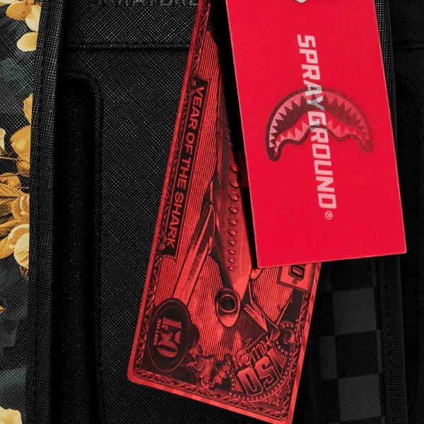 Mochila Sprayground Gold Floral Remix Savage