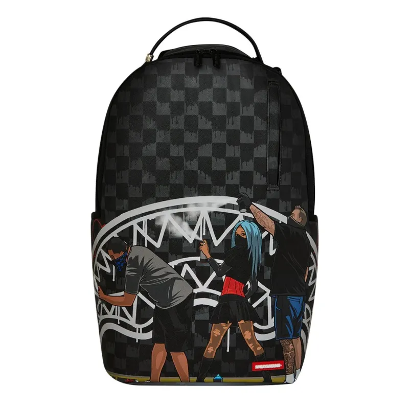 Sprayground Subway Vandals negra - foto frontal