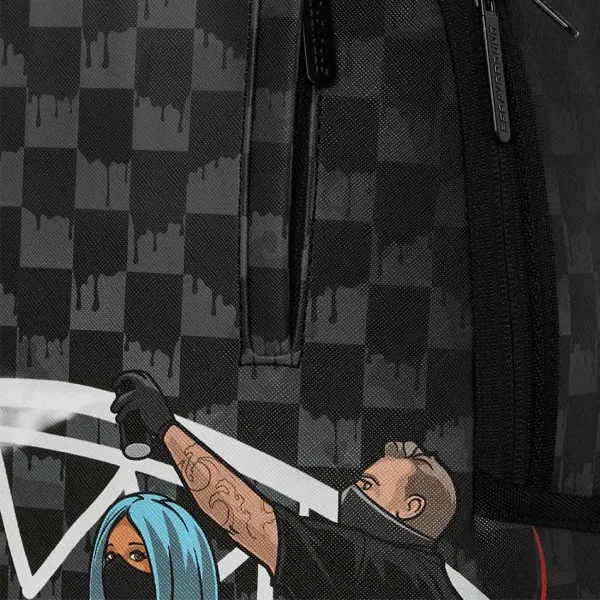 Sprayground Subway Vandals negra - foto detalle