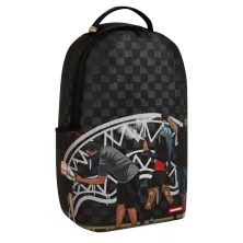 Sprayground Subway Vandals negra - foto lateral 2