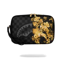 Neceser Sprayground Gold Floral Remix Toiletry Brick