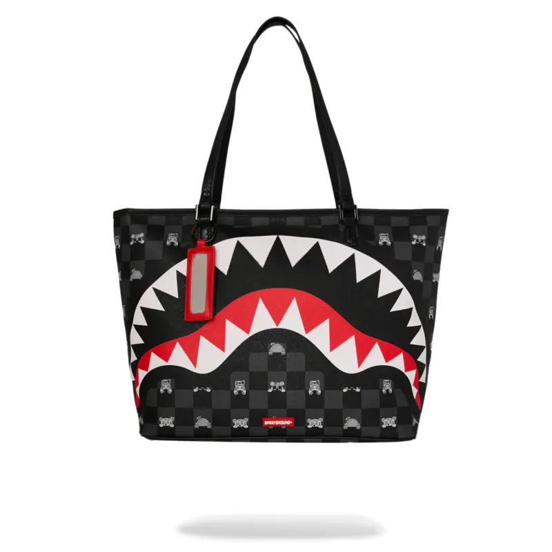 Bolso Sprayground Gray Peeking Character - principal