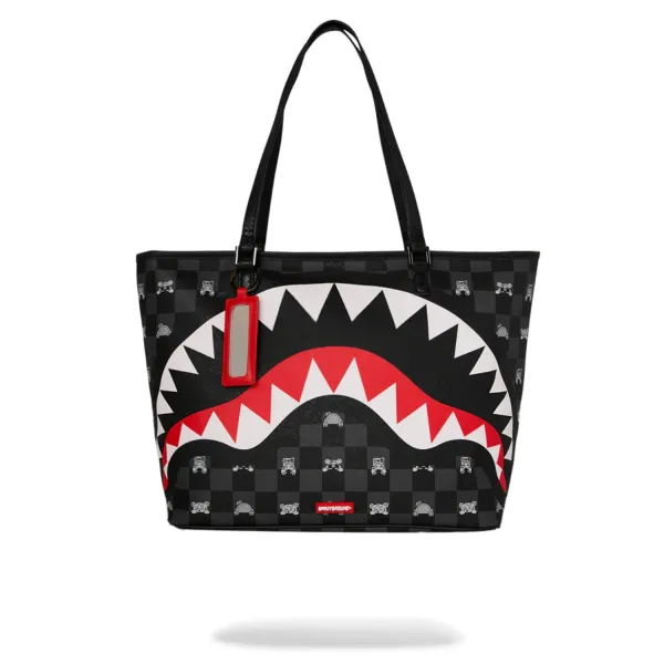 Bolso Sprayground Gray Peeking Character - principal Bolso Sprayground Gray Peeking Character - principal