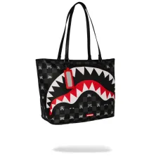 Bolso Sprayground Gray Peeking Character - lateral Bolso Sprayground Gray Peeking Character - lateral
