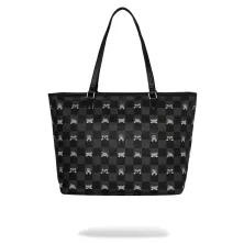 Bolso Sprayground Gray Peeking Character - trasera Bolso Sprayground Gray Peeking Character - trasera