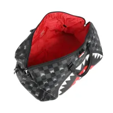 Bolsa de Viaje Sprayground Gray Peeking Character Check Duffle