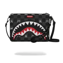 Bolso de mano Sprayground Gray Peeking - foto con cuerda