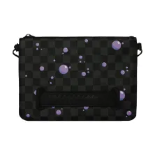 Bolso de mano Sprayground Purple Slime Takeover Crossover Clutch