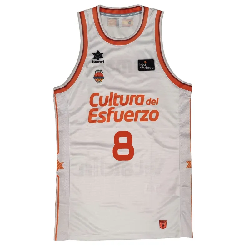 Camiseta Jean Montero Valencia Basket Luanvi 2025 Tercera Equipacion
