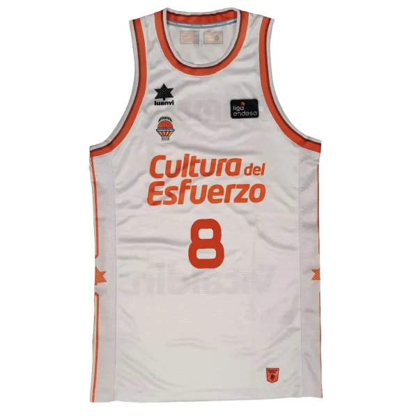Camiseta Jean Montero Valencia Basket Luanvi 2025 Tercera Equipacion