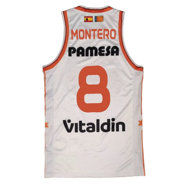 Camiseta Jean Montero Valencia Basket Luanvi 2025 Tercera Equipacion